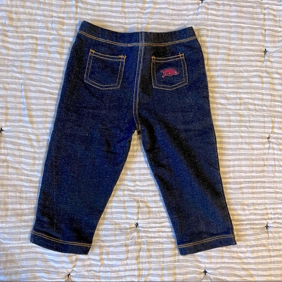 🐗Arkansas Razorbacks Toddler Jeans🏈 - Picture 1 of 4